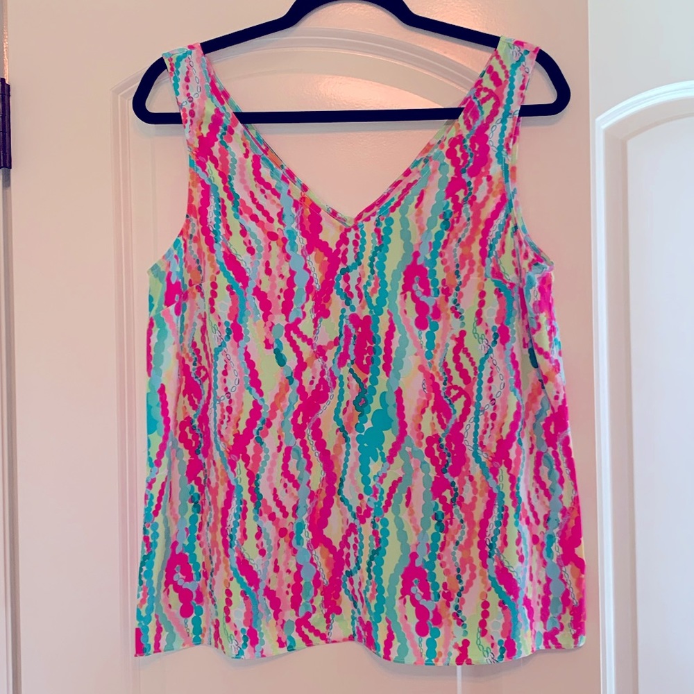 Lilly Pulitzer 100% silk top!